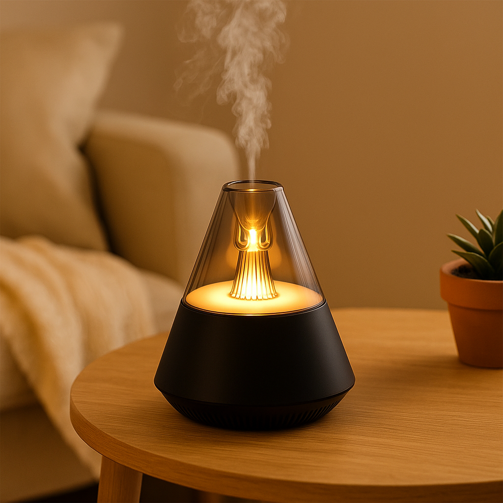 Diffuseur d'huiles essentielles : Atmosphère Zen et Naturelle