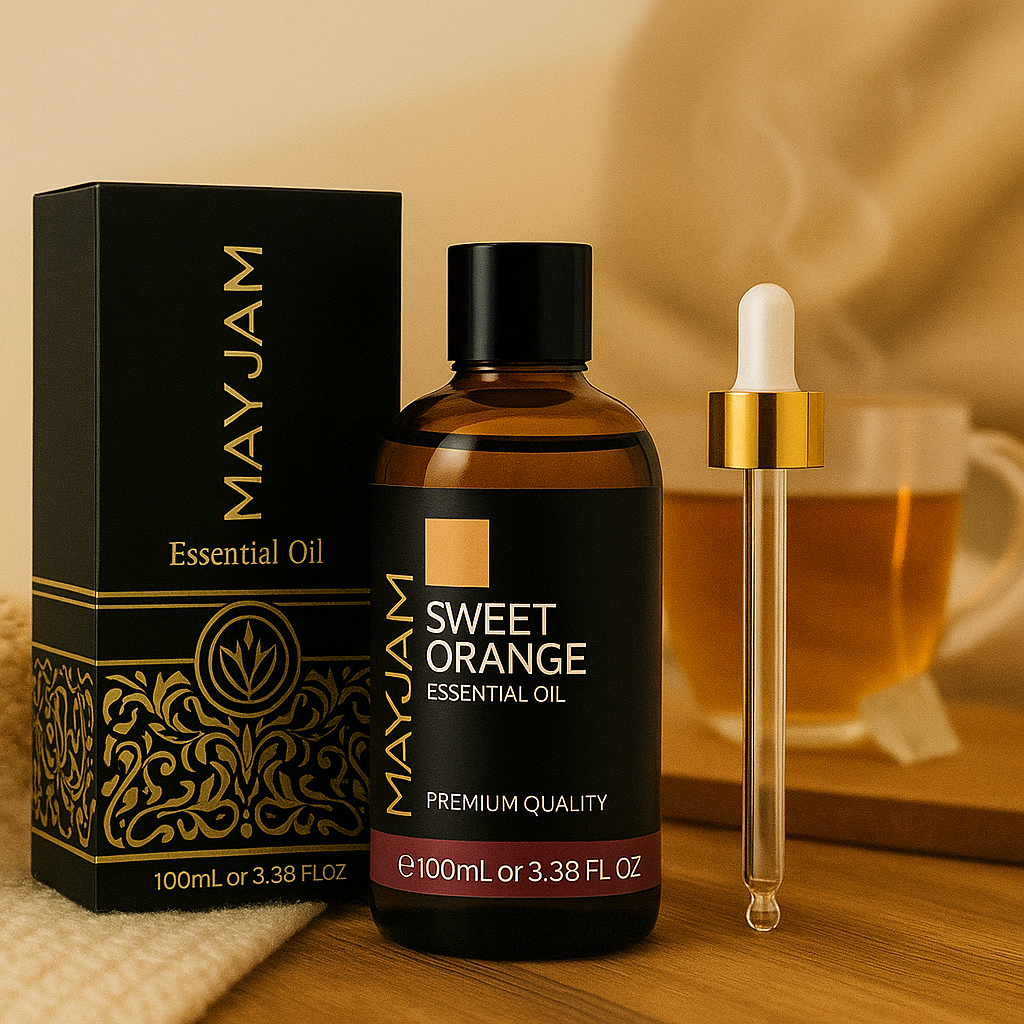 Huile essentielle Végétale Pure 100ML - Vanille Lavande Menthe Bergamote Rose