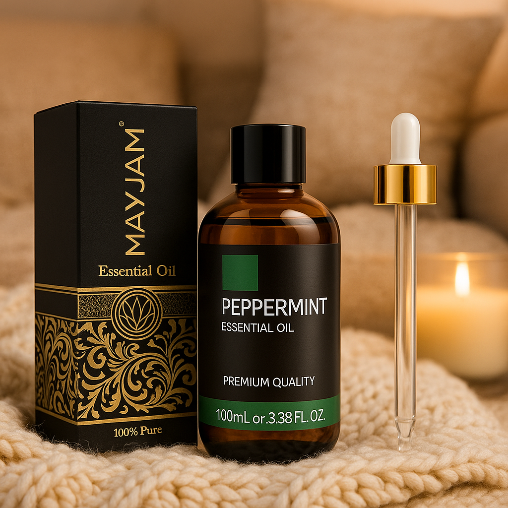 Huile essentielle Végétale Pure 100ML - Vanille Lavande Menthe Bergamote Rose