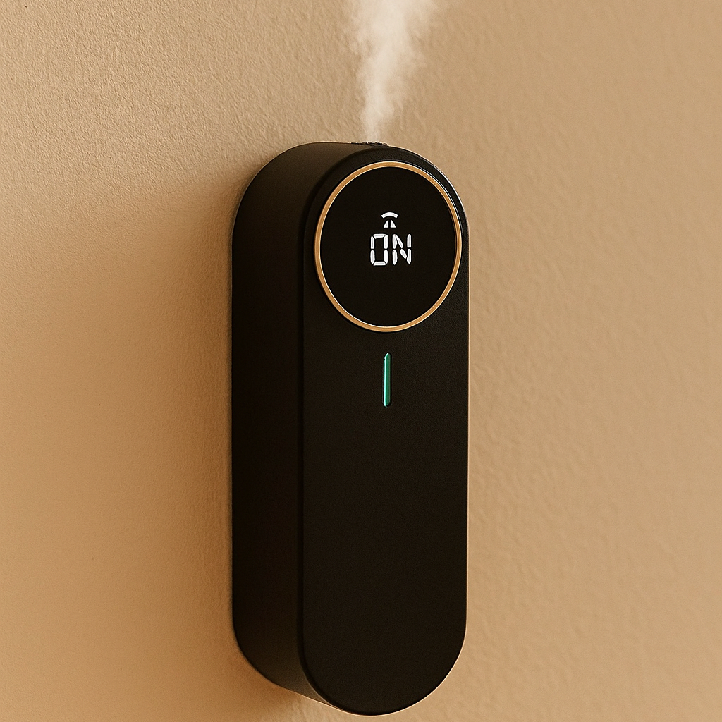Diffuseur mural rechargeable en bois naturel pour une ambiance apaisante